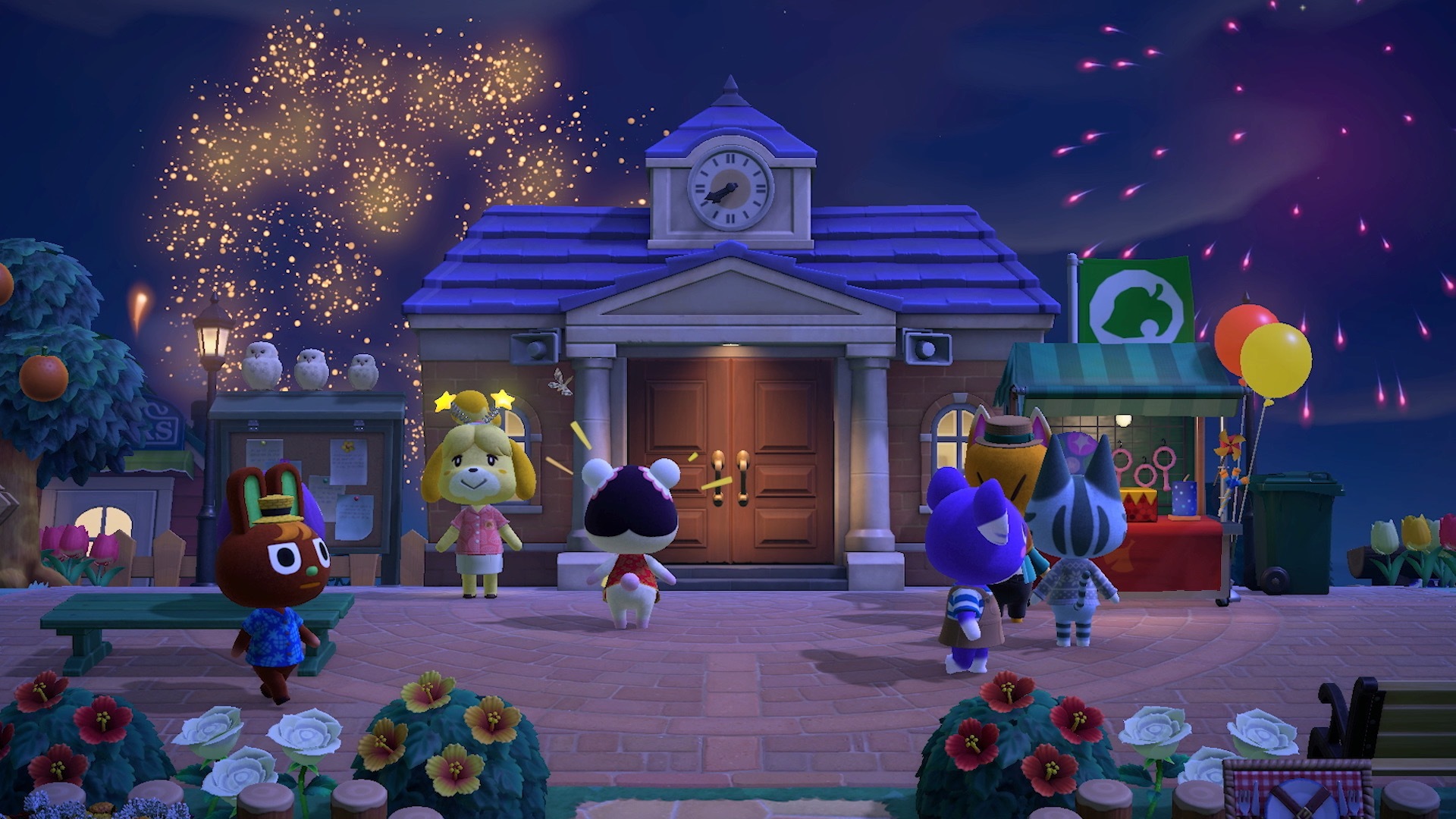 Nintendo ส่งอัปเดตใหม่ของ Animal Crossing: New Horizons ชมดอกไม้ไฟและเที่ยวเกาะคนอื่นในความฝัน